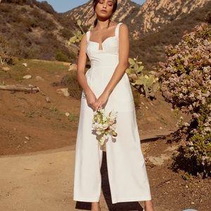 VERSAILLES SLEEVELESS JUMPSUIT